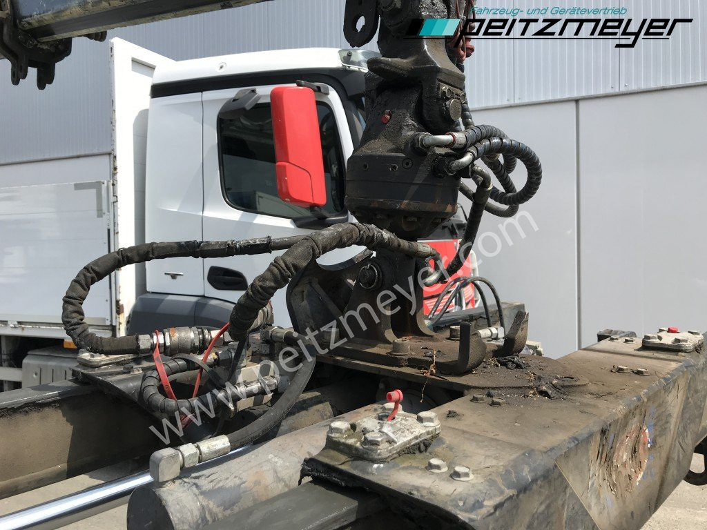 شاحنات مسطحة, شاحنة كرين MERCEDES-BENZ Antos 2536 LL Pritsche HMF 2110-L5 5 fach Ausschub mit Steinzange: صورة 18
