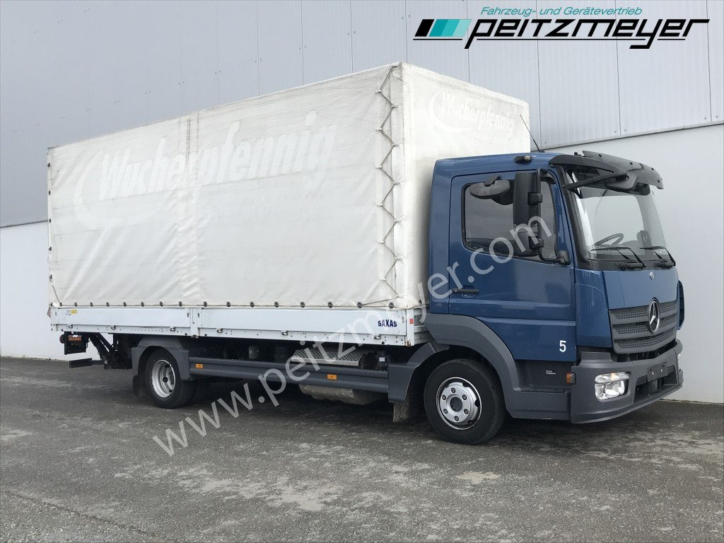 MERCEDES-BENZ Atego 818 L Pritsche+LBW, Klima, 2 x AHK - شاحنة ستارة: صورة 2 MERCEDES-BENZ Atego 818 L Pritsche+LBW, Klima, 2 x AHK - شاحنة ستارة: صورة 2
