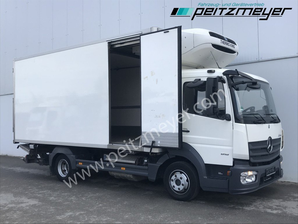 MERCEDES-BENZ Atego 818 L Tiefkühlkoffer m. Trennwand, Thermo T 800, LBW, Klima - شاحنة الفريزر: صورة 2 MERCEDES-BENZ Atego 818 L Tiefkühlkoffer m. Trennwand, Thermo T 800, LBW, Klima - شاحنة الفريزر: صورة 2