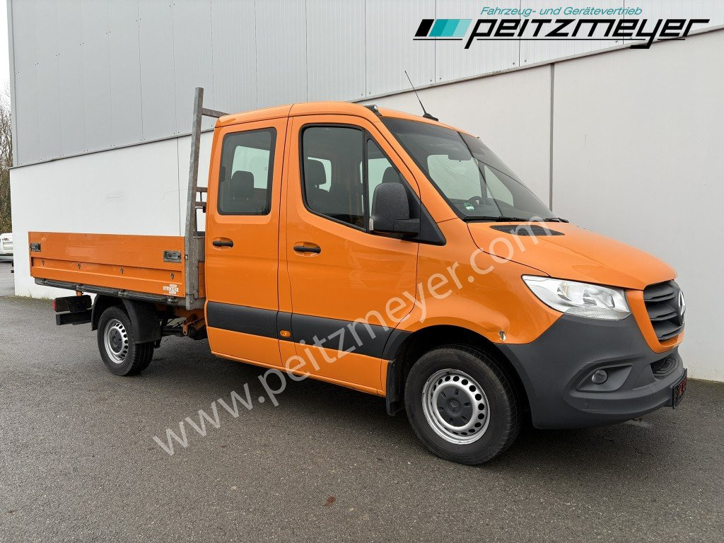 MERCEDES-BENZ Sprinter 314 CDI Doka Pritsche, Klima, Standh., AHK 2,8 t. - شاحنة مفتوحة, الشاحنات الصغيرة كابينة مزدوجة: صورة 2 MERCEDES-BENZ Sprinter 314 CDI Doka Pritsche, Klima, Standh., AHK 2,8 t. - شاحنة مفتوحة, الشاحنات الصغيرة كابينة مزدوجة: صورة 2