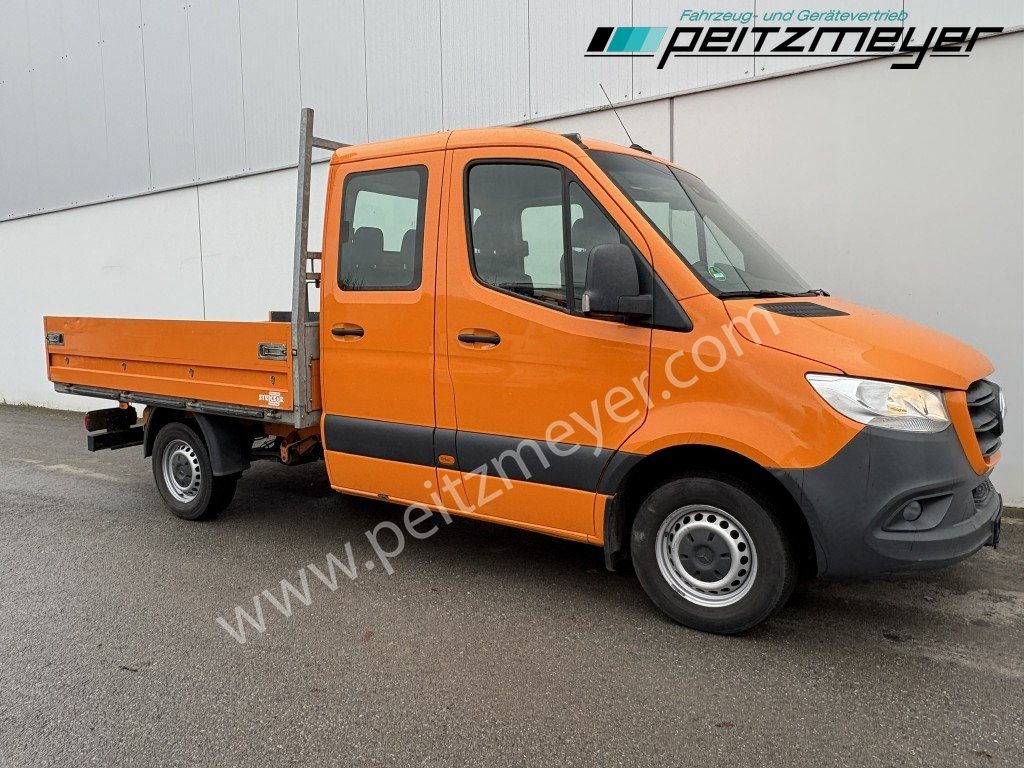 MERCEDES-BENZ Sprinter 314 CDI Doka Pritsche, Klima, Standh., AHK 2,8 t. - شاحنة مفتوحة, الشاحنات الصغيرة كابينة مزدوجة: صورة 2 MERCEDES-BENZ Sprinter 314 CDI Doka Pritsche, Klima, Standh., AHK 2,8 t. - شاحنة مفتوحة, الشاحنات الصغيرة كابينة مزدوجة: صورة 2