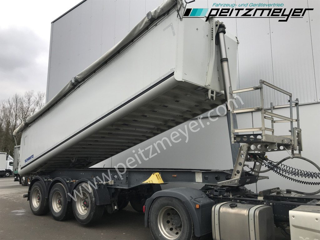 SCHMITZ 3 Achs Kippauflieger SKI24SL7.2 Verschleißboden 5mm neu Alu - Stahl, ca. 26 m³, Getreideschieber - قلابة نصف مقطورة نصف مقطورة قلابة: صورة 3 SCHMITZ 3 Achs Kippauflieger SKI24SL7.2 Verschleißboden 5mm neu Alu - Stahl, ca. 26 m³, Getreideschieber - قلابة نصف مقطورة نصف مقطورة قلابة: صورة 3
