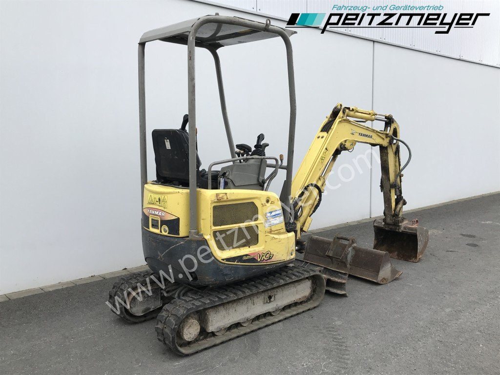 YANMAR MINIBAGGER Vio 17 verstellbares Fahrwerk Schnellwechsler mit 60 er und 100 Löffel - حفارة مُصَّغرة: صورة 3 YANMAR MINIBAGGER Vio 17 verstellbares Fahrwerk Schnellwechsler mit 60 er und 100 Löffel - حفارة مُصَّغرة: صورة 3