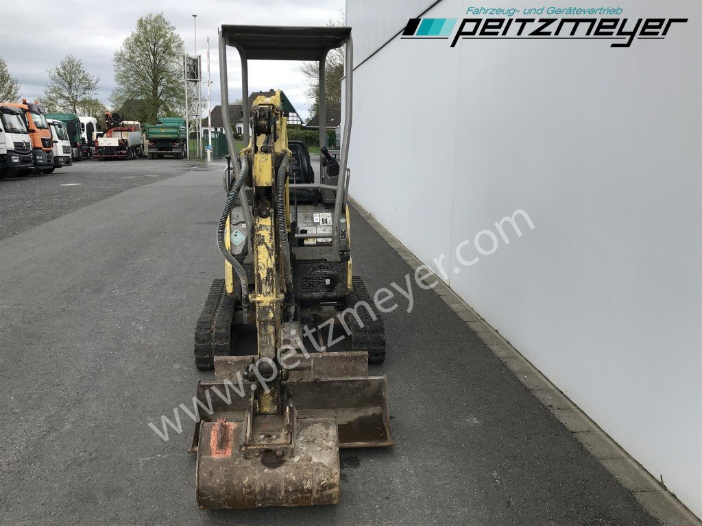 YANMAR MINIBAGGER Vio 17 verstellbares Fahrwerk Schnellwechsler mit 60 er und 100 Löffel - حفارة مُصَّغرة: صورة 5 YANMAR MINIBAGGER Vio 17 verstellbares Fahrwerk Schnellwechsler mit 60 er und 100 Löffel - حفارة مُصَّغرة: صورة 5