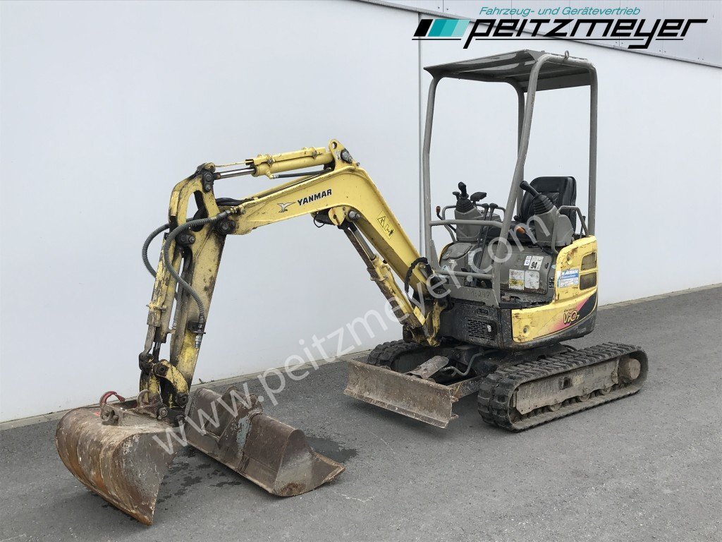 YANMAR MINIBAGGER Vio 17 verstellbares Fahrwerk Schnellwechsler mit 60 er und 100 Löffel - حفارة مُصَّغرة: صورة 1 YANMAR MINIBAGGER Vio 17 verstellbares Fahrwerk Schnellwechsler mit 60 er und 100 Löffel - حفارة مُصَّغرة: صورة 1