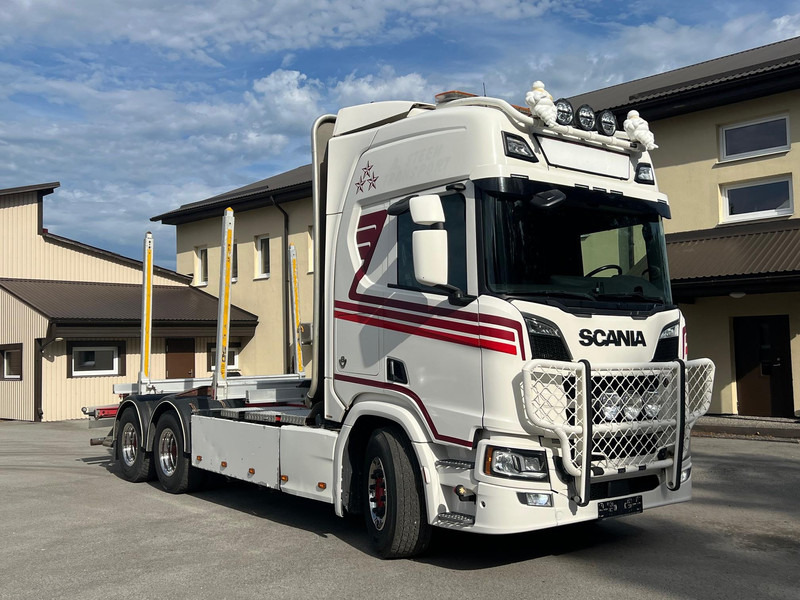 Scania R730 B6X4NB - شاحنة قطع الأشجار, شاحنة كرين: صورة 2 Scania R730 B6X4NB - شاحنة قطع الأشجار, شاحنة كرين: صورة 2
