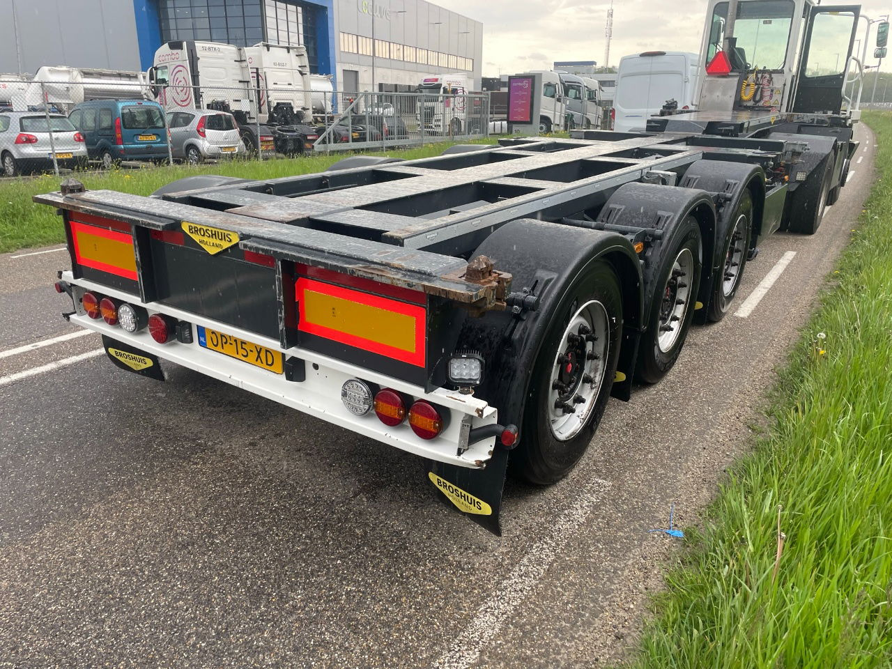 Broshuis Mfcc 20-30-40-45 FT HC / Disc brakes / Lifting axle / led / NL trailer/ - نصف مقطورة لنقل الحاويات: صورة 4 Broshuis Mfcc 20-30-40-45 FT HC / Disc brakes / Lifting axle / led / NL trailer/ - نصف مقطورة لنقل الحاويات: صورة 4