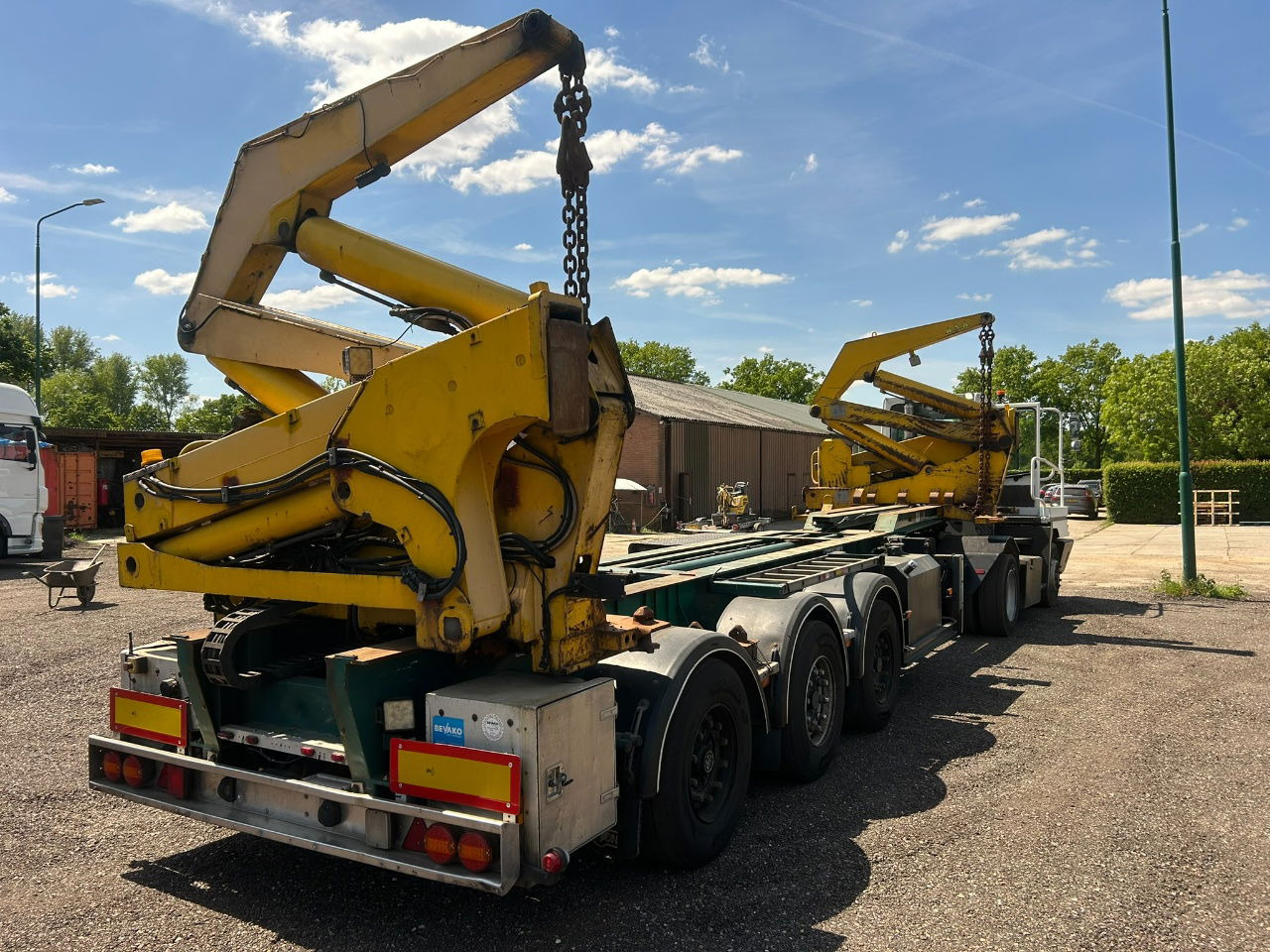 Hammar 195 HC / 20 ft, 2 x 20 ft 40 ft HC, power pack Diesel, Wireless controlle - نصف مقطورة لنقل الحاويات: صورة 3 Hammar 195 HC / 20 ft, 2 x 20 ft 40 ft HC, power pack Diesel, Wireless controlle - نصف مقطورة لنقل الحاويات: صورة 3
