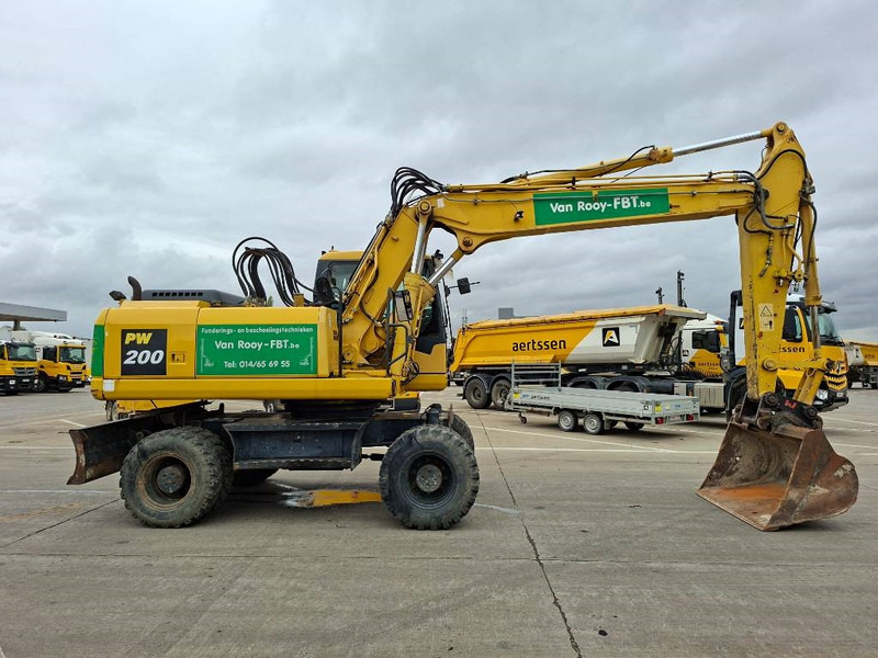 Komatsu PW 200-7H - حفارة دولاب: صورة 4 Komatsu PW 200-7H - حفارة دولاب: صورة 4