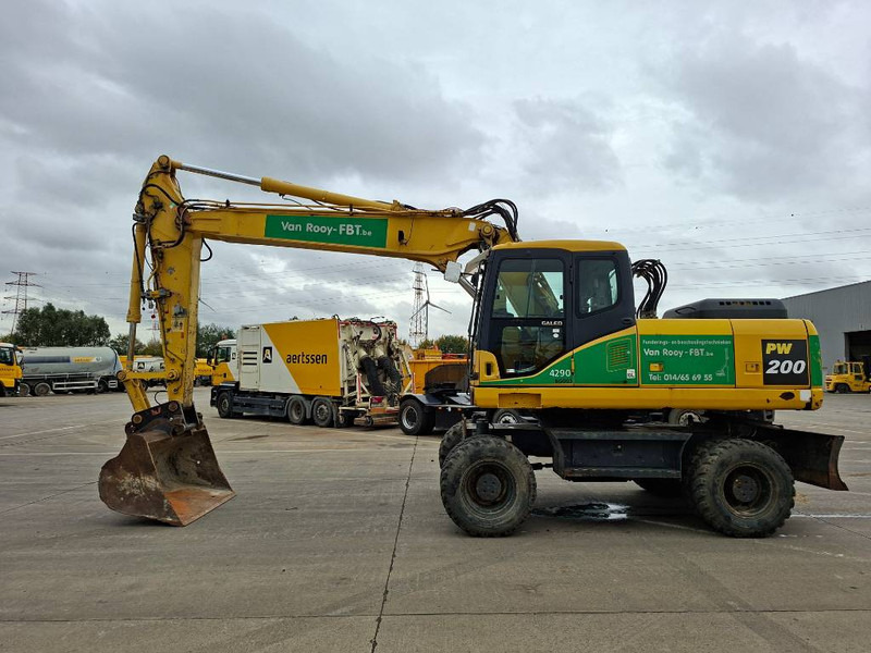 Komatsu PW 200-7H - حفارة دولاب: صورة 1 Komatsu PW 200-7H - حفارة دولاب: صورة 1
