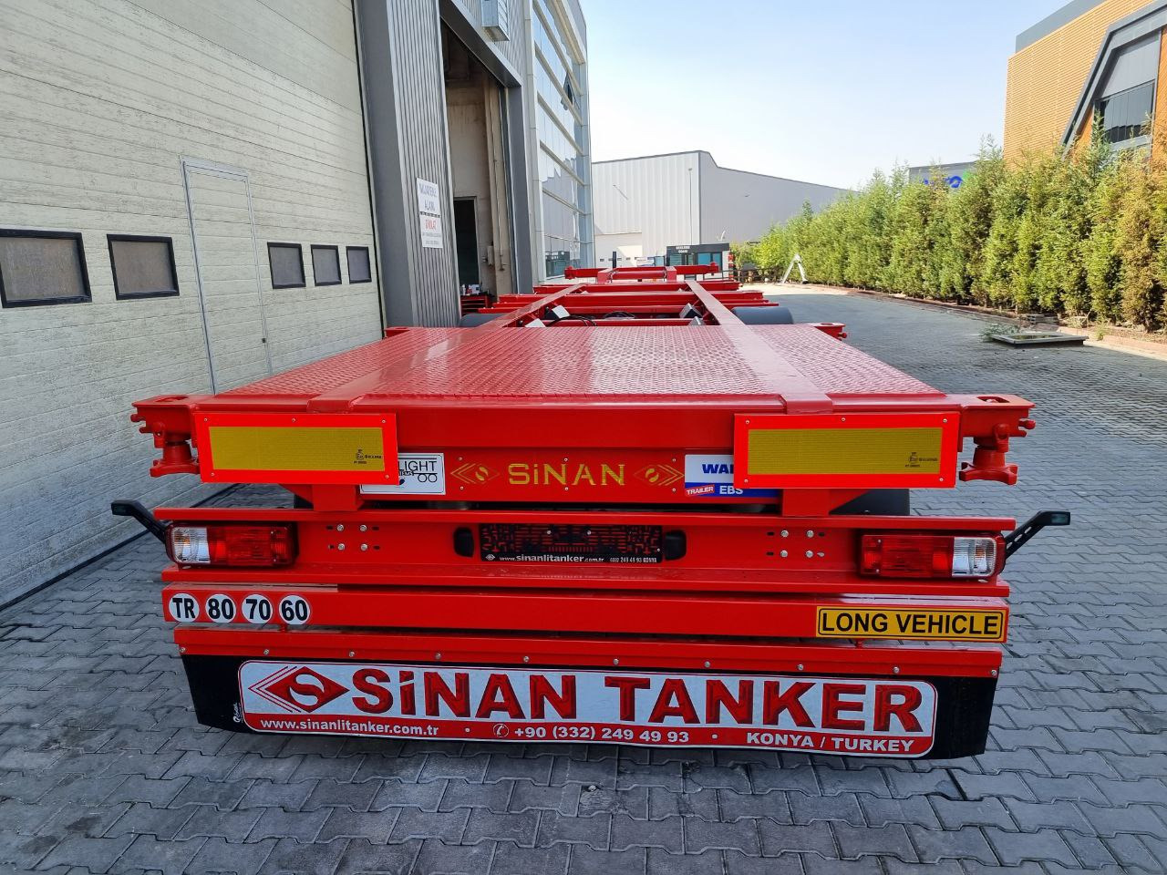 SINAN Container carrier - نصف مقطورة لنقل الحاويات: صورة 1 SINAN Container carrier - نصف مقطورة لنقل الحاويات: صورة 1