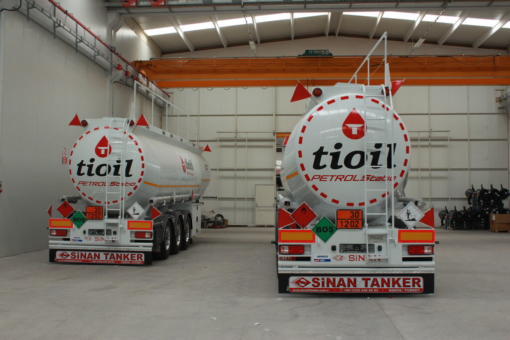 SINAN TANKER-TREYLER Aluminium, fuel tanker- Бензовоз Алюминьевый - نصف مقطورة صهريج: صورة 2 SINAN TANKER-TREYLER Aluminium, fuel tanker- Бензовоз Алюминьевый - نصف مقطورة صهريج: صورة 2
