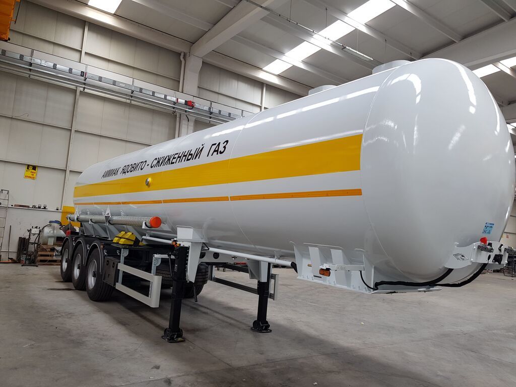 SINAN TANKER-TREYLER Ammonia Tanker - Аммиаковоз Автоцистерна - صهريج نقل الأمونيوم - نصف مقطورة صهريج: صورة 1 SINAN TANKER-TREYLER Ammonia Tanker - Аммиаковоз Автоцистерна - صهريج نقل الأمونيوم - نصف مقطورة صهريج: صورة 1