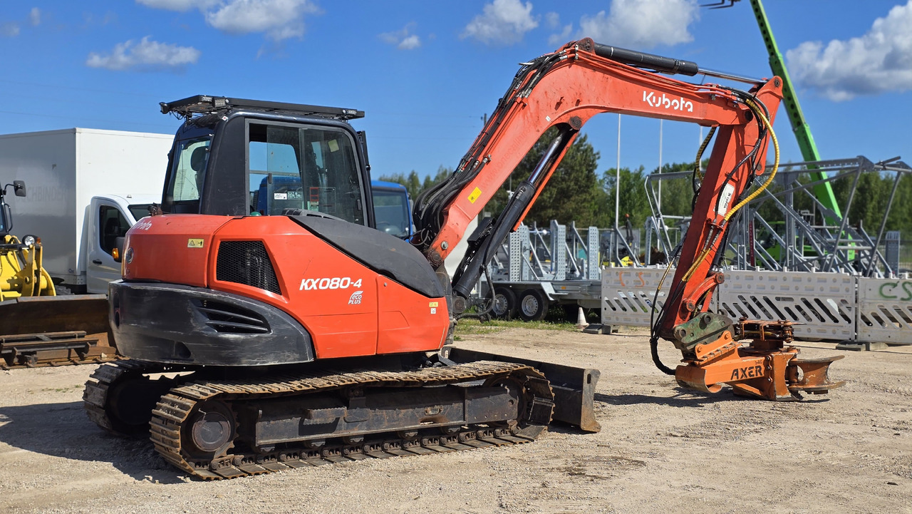 Kubota KX080-4, AXER 540 - جرَّار أعمال الحراجة: صورة 4 Kubota KX080-4, AXER 540 - جرَّار أعمال الحراجة: صورة 4