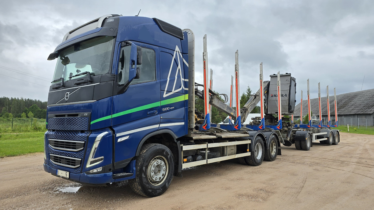 VOLVO FH500 JYKI V31 Kesla - شاحنة قطع الأشجار: صورة 1 VOLVO FH500 JYKI V31 Kesla - شاحنة قطع الأشجار: صورة 1