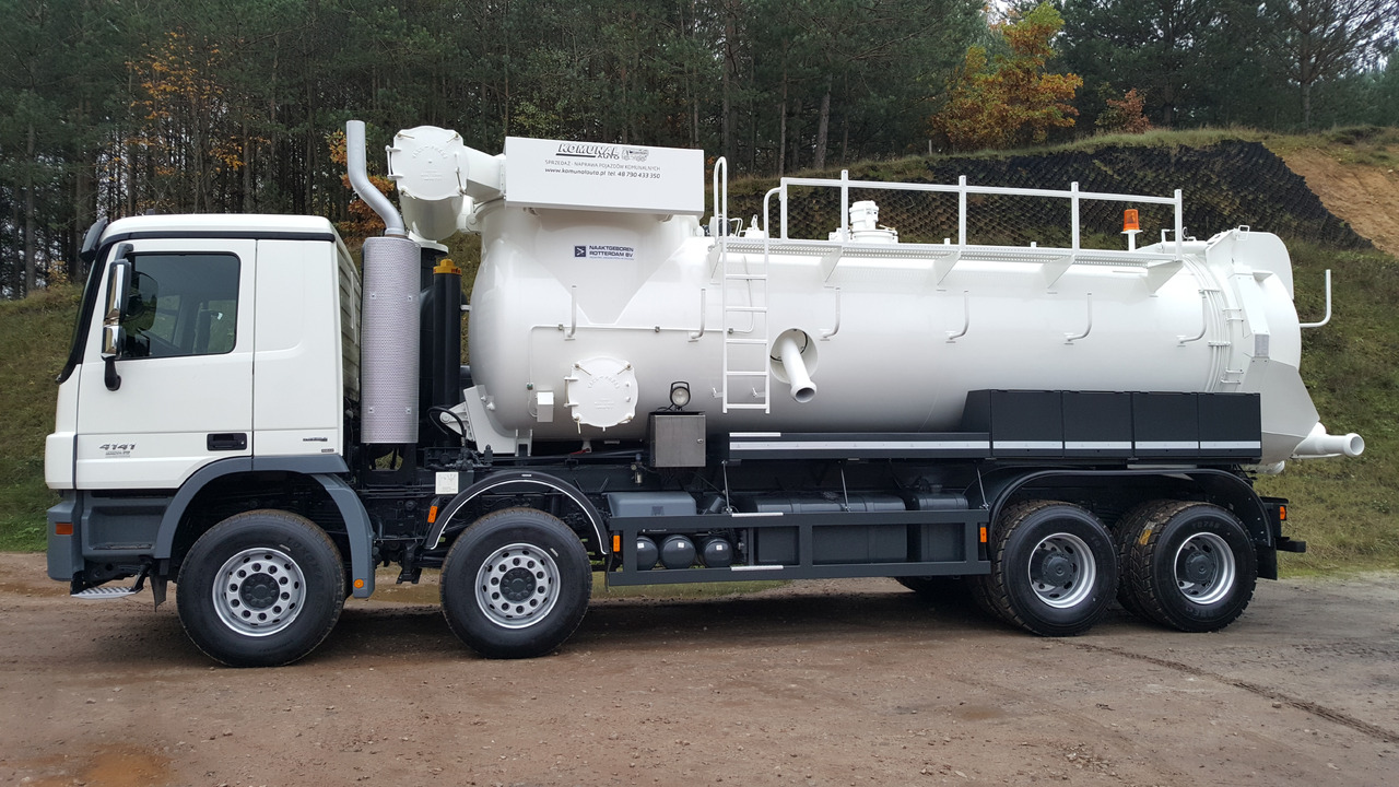 Mercedes NAAKTGEBOREN Vacu Press 8000 - شاحنة الشفط: صورة 3 Mercedes NAAKTGEBOREN Vacu Press 8000 - شاحنة الشفط: صورة 3