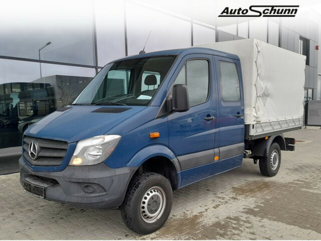 MERCEDES-BENZ Sprinter 316 DOKA 4X4+6 LOCURI+BENA TRANSPORT... - حافلة صغيرة, ميكروباص: صورة 1 MERCEDES-BENZ Sprinter 316 DOKA 4X4+6 LOCURI+BENA TRANSPORT... - حافلة صغيرة, ميكروباص: صورة 1