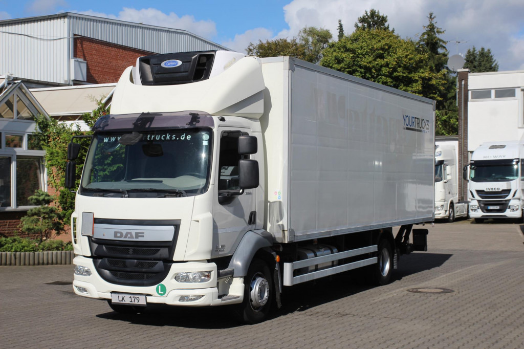 Daf LF 250 E6 Carrier Supra Strom Tür + LBW Kamera - شاحنة الفريزر: صورة 1 Daf LF 250 E6 Carrier Supra Strom Tür + LBW Kamera - شاحنة الفريزر: صورة 1