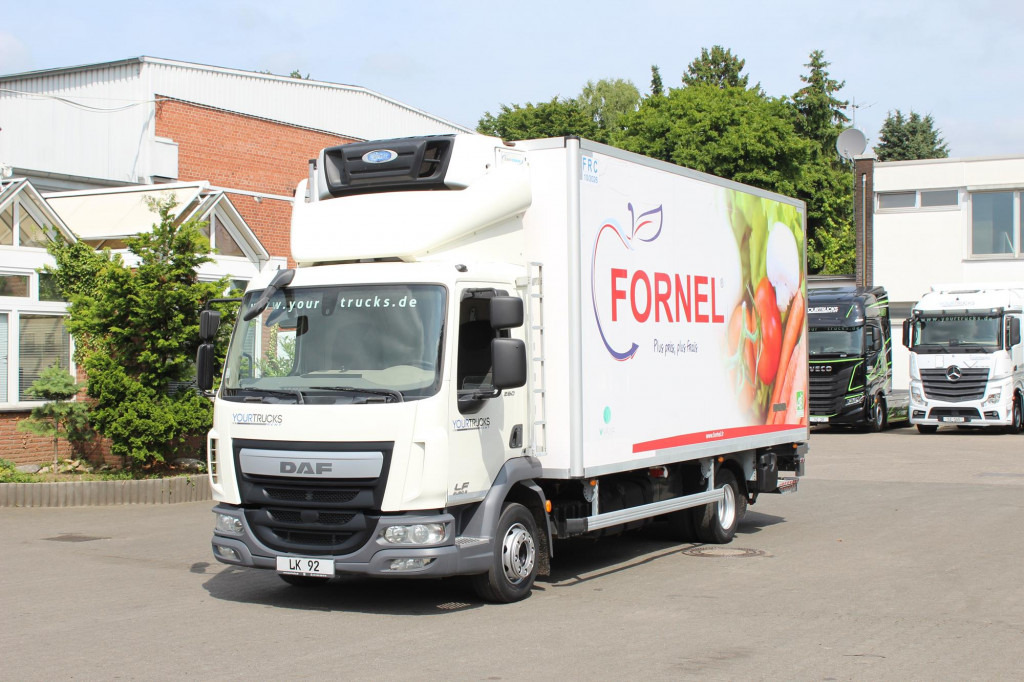 Daf LF 260 E6 Carrier Supra 550 Strom Tür LBW - شاحنة الفريزر: صورة 1 Daf LF 260 E6 Carrier Supra 550 Strom Tür LBW - شاحنة الفريزر: صورة 1