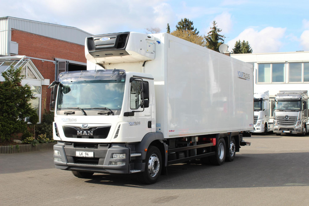 MAN TGM 26.290 E6 CS 1250 Silent Strom Tür+LBW FRC - شاحنة الفريزر: صورة 1 MAN TGM 26.290 E6 CS 1250 Silent Strom Tür+LBW FRC - شاحنة الفريزر: صورة 1
