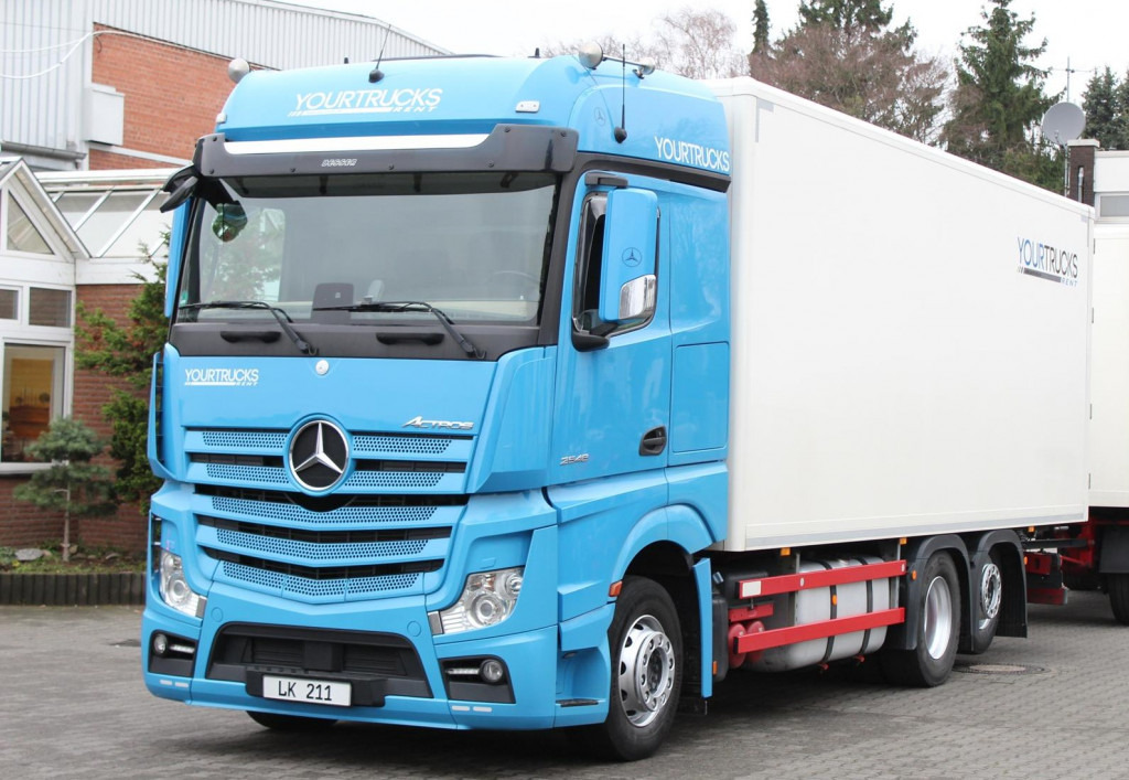Mercedes-Benz Actros 2548 Koffer Retarder Schlafkab Kühlbox - شاحنة التوصيل: صورة 1 Mercedes-Benz Actros 2548 Koffer Retarder Schlafkab Kühlbox - شاحنة التوصيل: صورة 1