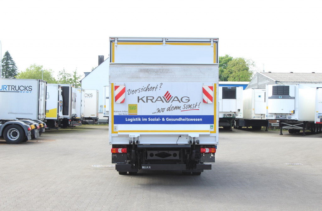 شاحنة مقفلة Mercedes-Benz Atego 1221 E6  Koffer   Klima  LDW  Schalter  LBW: صورة 11