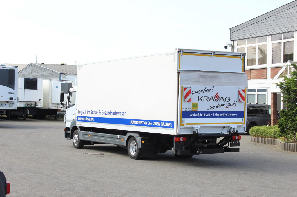 شاحنة مقفلة Mercedes-Benz Atego 1221 E6  Koffer   Klima  LDW  Schalter  LBW: صورة 12