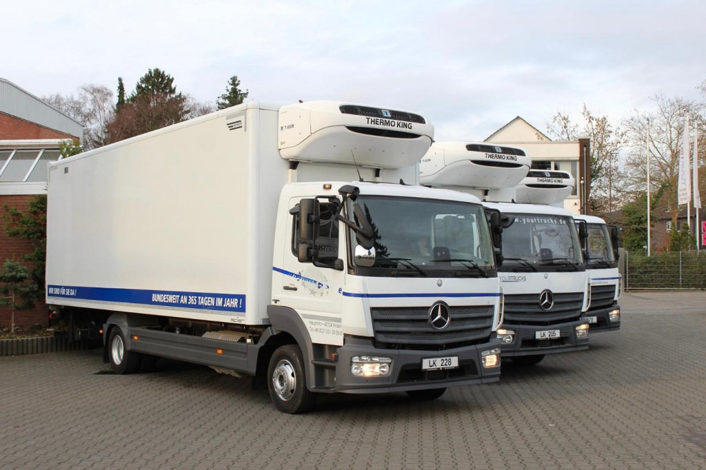 Mercedes-Benz Atego 1221 E6 TK T-800 R Strom Türen+LBW - شاحنة الفريزر: صورة 1 Mercedes-Benz Atego 1221 E6 TK T-800 R Strom Türen+LBW - شاحنة الفريزر: صورة 1