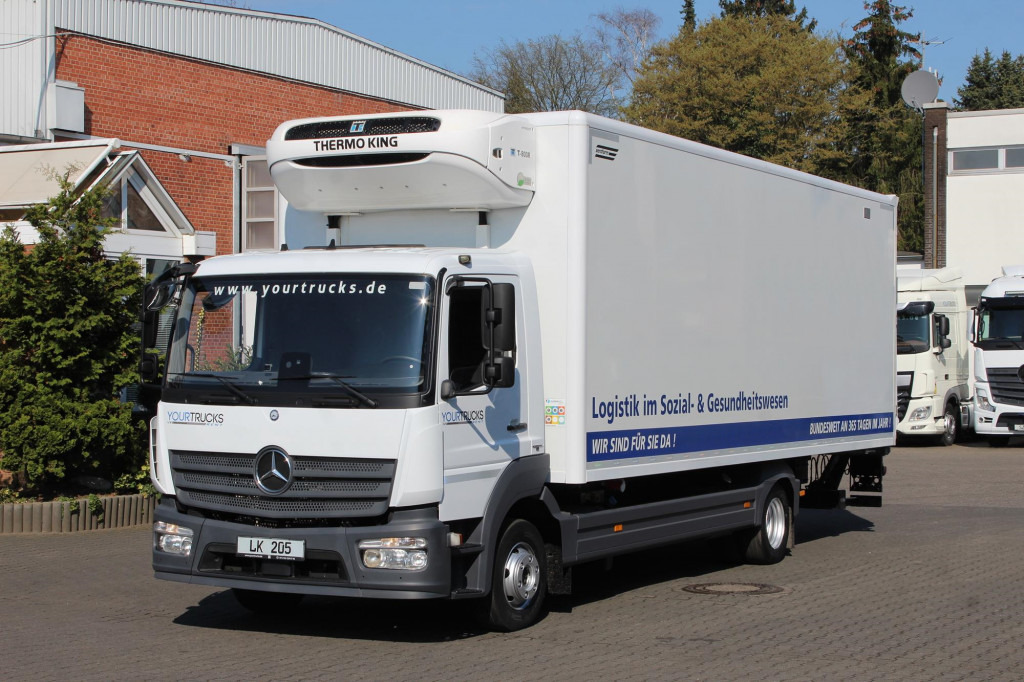 Mercedes-Benz Atego 1221 E6 TK T-800 R Strom Türen+LBW - شاحنة الفريزر: صورة 1 Mercedes-Benz Atego 1221 E6 TK T-800 R Strom Türen+LBW - شاحنة الفريزر: صورة 1