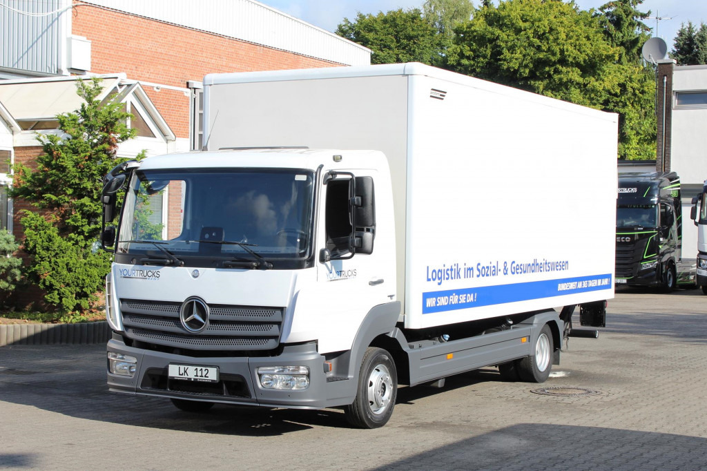 Mercedes-Benz Atego 818 E6 Koffer 6m Klima LDW Schalter LBW - شاحنة مغلقة الصندوق: صورة 1 Mercedes-Benz Atego 818 E6 Koffer 6m Klima LDW Schalter LBW - شاحنة مغلقة الصندوق: صورة 1