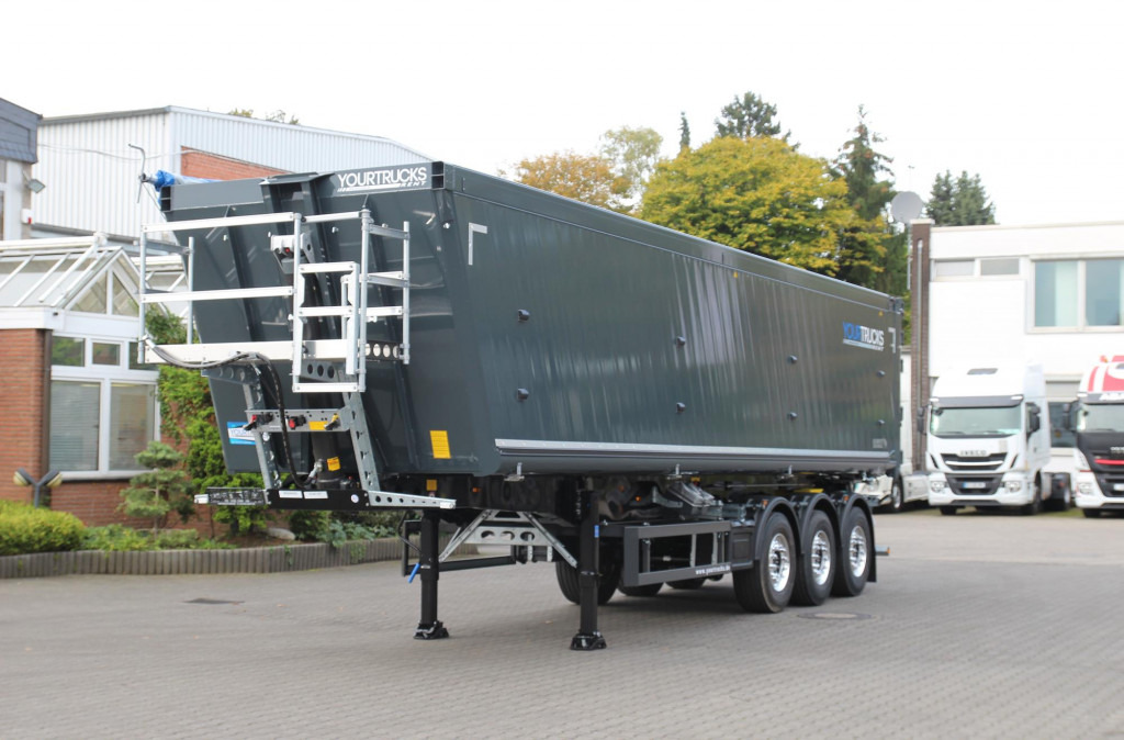 SCHMITZ Kipper Alukastenmulde 54m³ Kombitür Miete-Rent - قلابة نصف مقطورة نصف مقطورة قلابة: صورة 1 SCHMITZ Kipper Alukastenmulde 54m³ Kombitür Miete-Rent - قلابة نصف مقطورة نصف مقطورة قلابة: صورة 1