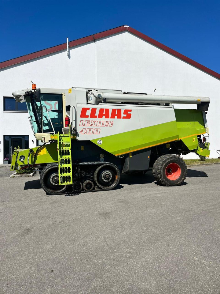 CLAAS Lexion 480 TerraTrac, ca. 3956 Bh, Baujahr 1999 - حصادة موحَّدة: صورة 2 CLAAS Lexion 480 TerraTrac, ca. 3956 Bh, Baujahr 1999 - حصادة موحَّدة: صورة 2