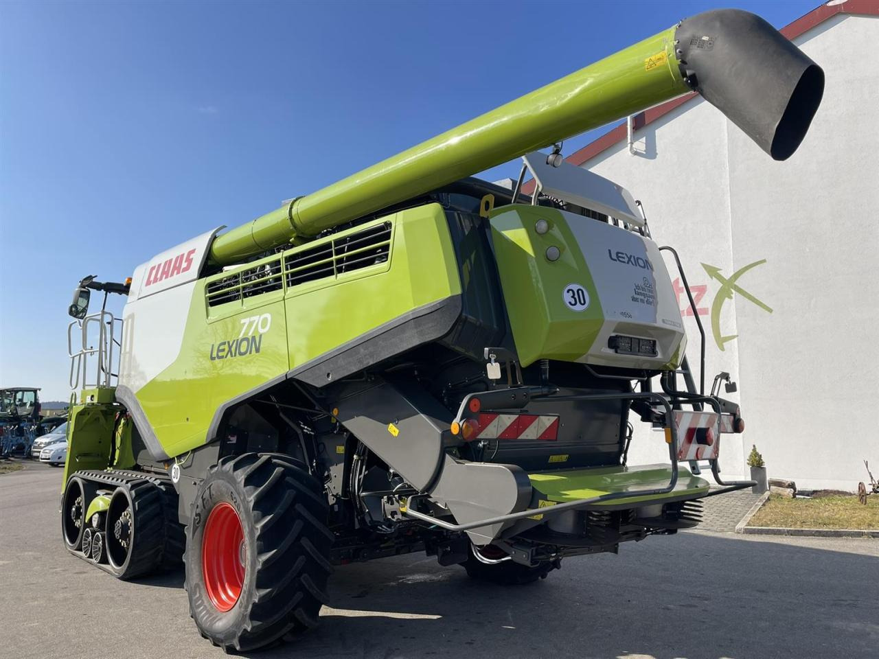 CLAAS Lexion 770TT Modell C76 mit CEMOS AUTOMATIC und Schneidwerk V1230, Reifen NEU - حصادة موحَّدة: صورة 4 CLAAS Lexion 770TT Modell C76 mit CEMOS AUTOMATIC und Schneidwerk V1230, Reifen NEU - حصادة موحَّدة: صورة 4