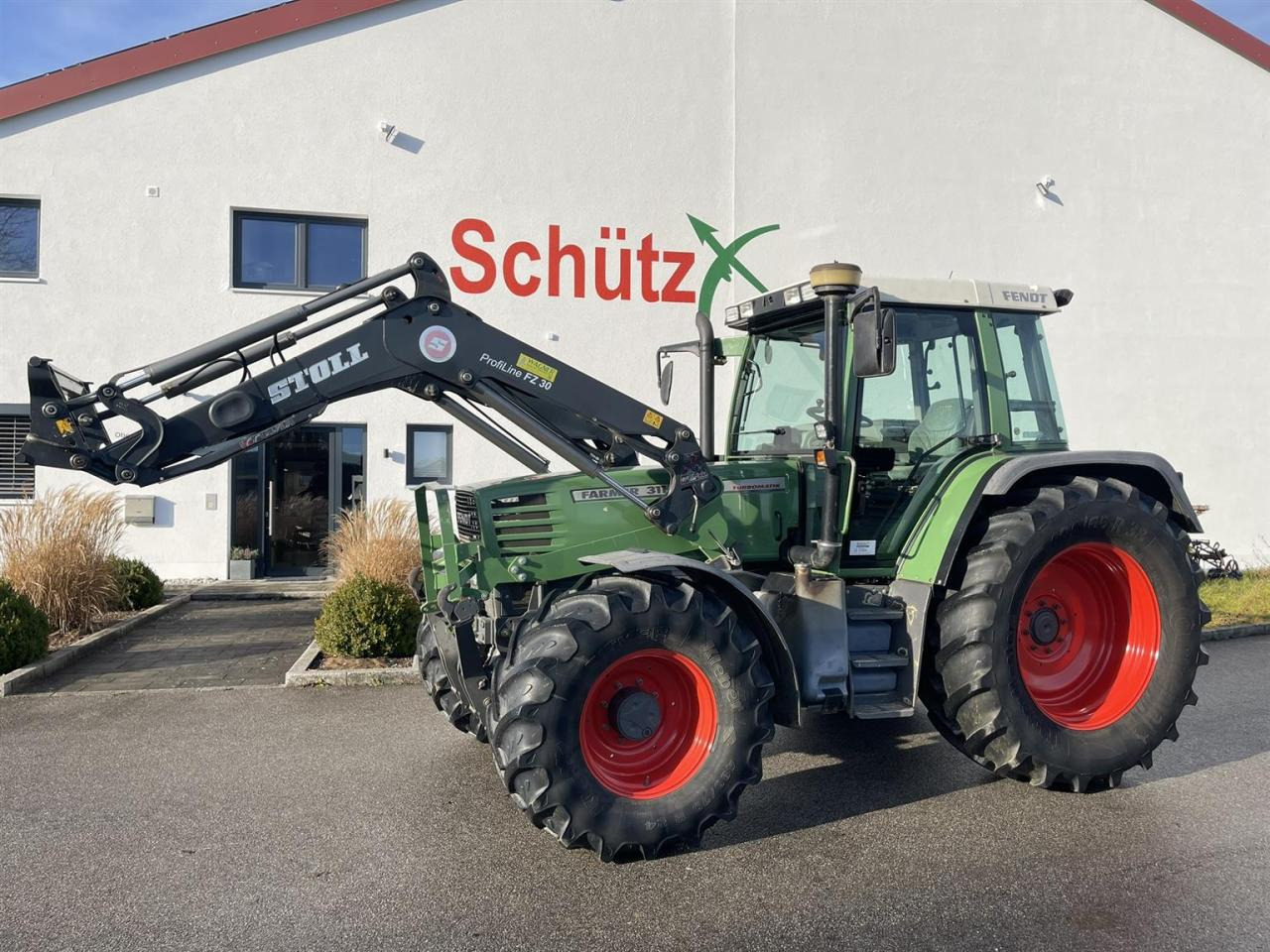 Fendt Farmer 311 Turbomatik 7000Bh Stoll Rarität - جرار: صورة 1 Fendt Farmer 311 Turbomatik 7000Bh Stoll Rarität - جرار: صورة 1