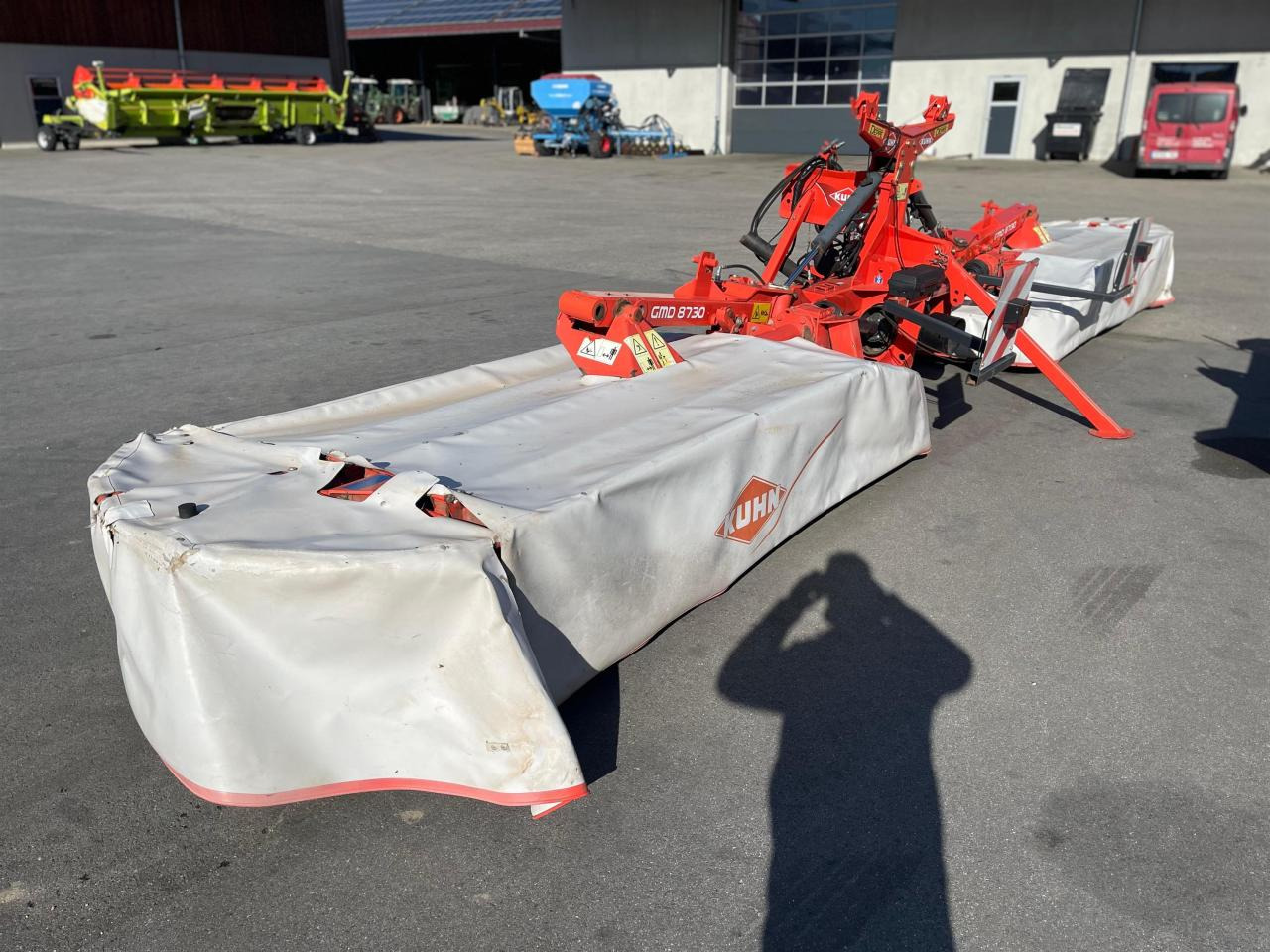 Kuhn GMD 8730 FF GMD 802F FF Mähkombination Mähwerk - جزازة العشب: صورة 1 Kuhn GMD 8730 FF GMD 802F FF Mähkombination Mähwerk - جزازة العشب: صورة 1