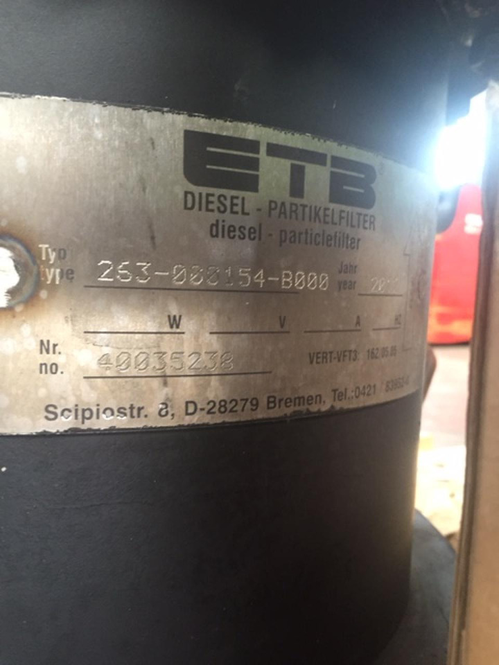 Merlo Rußpartikelfilter für Merlo Teleskoplader - رافعة تلسكوبية: صورة 4 Merlo Rußpartikelfilter für Merlo Teleskoplader - رافعة تلسكوبية: صورة 4