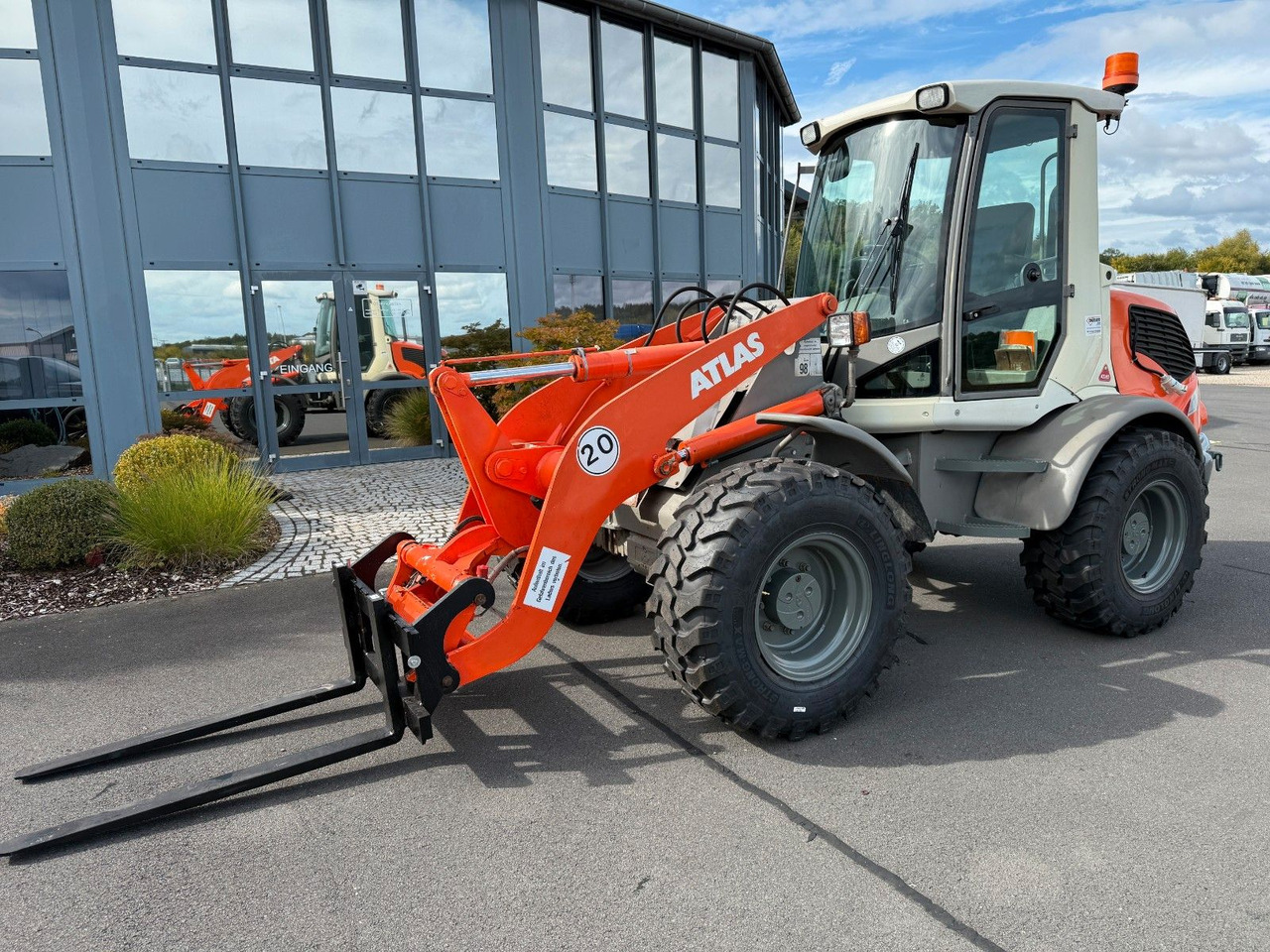 Atlas AR 80 hydr. SW , Palettengabel - اللودر بعجل: صورة 3 Atlas AR 80 hydr. SW , Palettengabel - اللودر بعجل: صورة 3