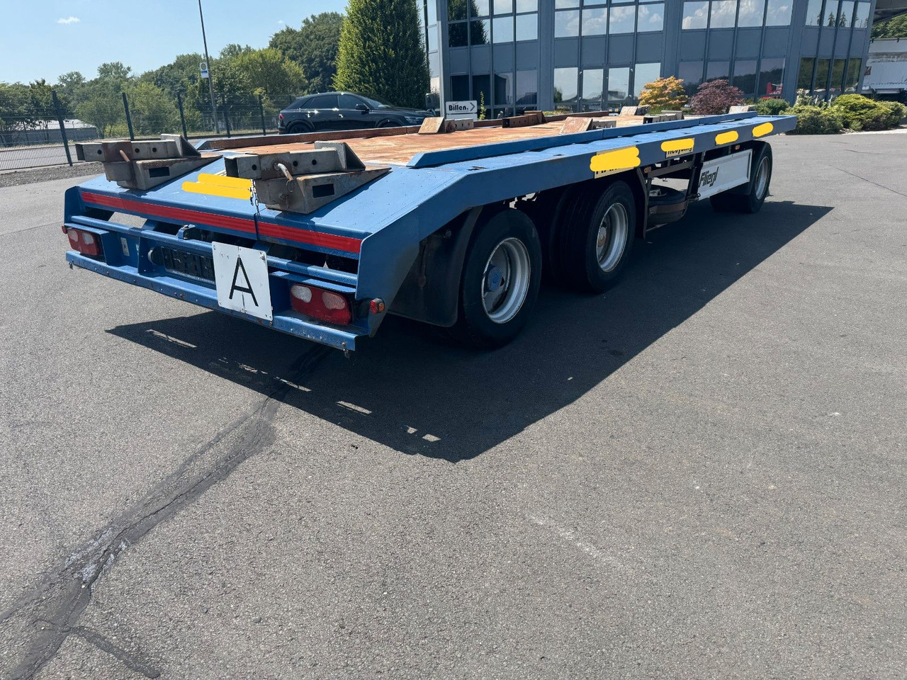 Fliegl TPS 240 3- Achs Kombi Anhänger - Blattfederung- - مقطورة هوك ليفت/ لود لوجر: صورة 1 Fliegl TPS 240 3- Achs Kombi Anhänger - Blattfederung- - مقطورة هوك ليفت/ لود لوجر: صورة 1