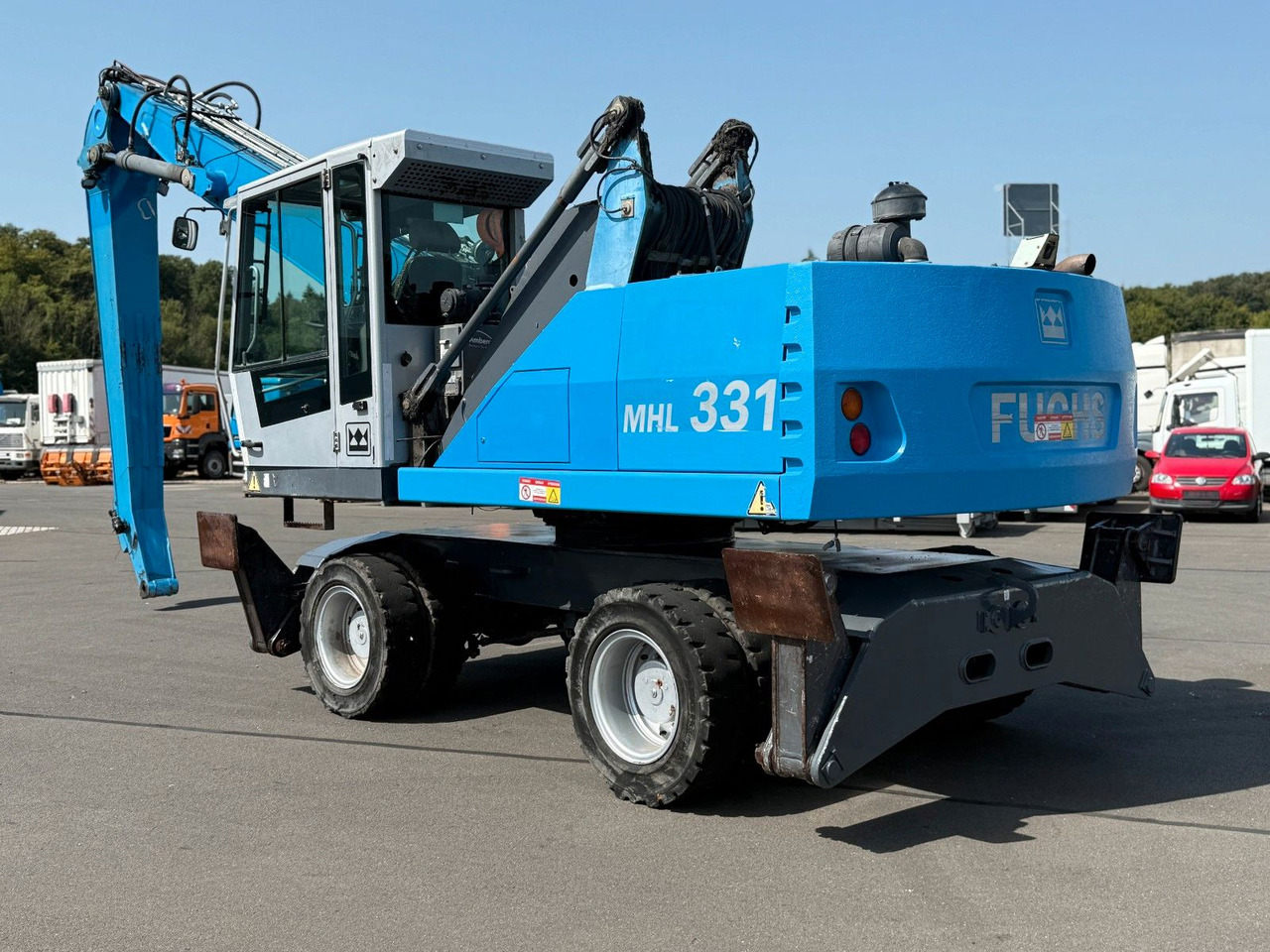 Fuchs MHL 331 - حفارة دولاب: صورة 1 Fuchs MHL 331 - حفارة دولاب: صورة 1