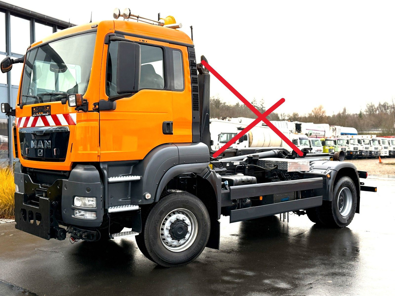 MAN TGS 18.360 4x4 Winterdienst Meiller Fahrgestell - شاحنة هيكل كابينة: صورة 3 MAN TGS 18.360 4x4 Winterdienst Meiller Fahrgestell - شاحنة هيكل كابينة: صورة 3