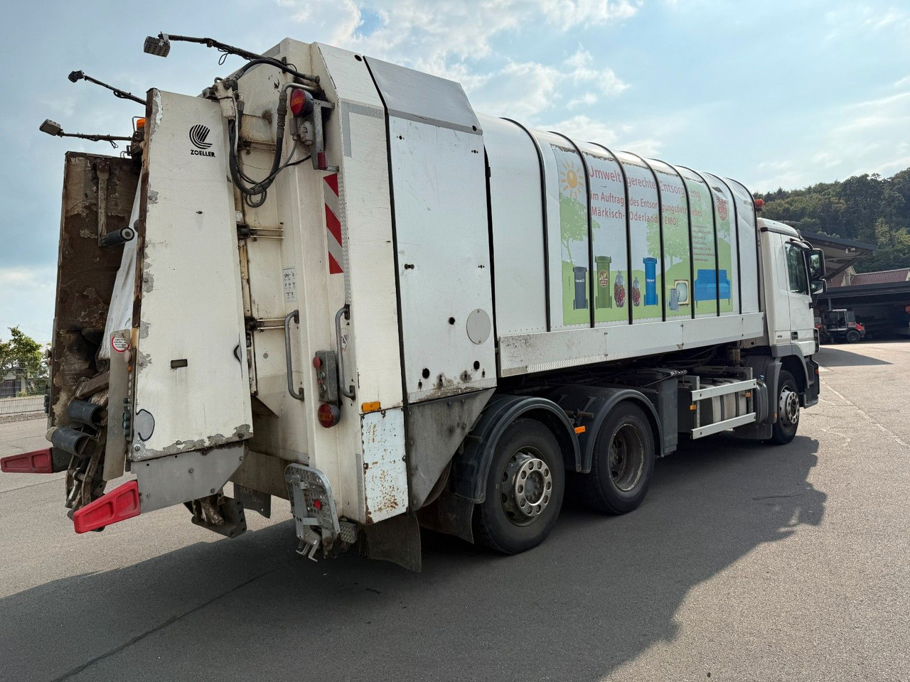 Mercedes-Benz Actros MP3 2532 6x2 Faun Rotorpress 521 - شاحنة النفايات: صورة 3 Mercedes-Benz Actros MP3 2532 6x2 Faun Rotorpress 521 - شاحنة النفايات: صورة 3