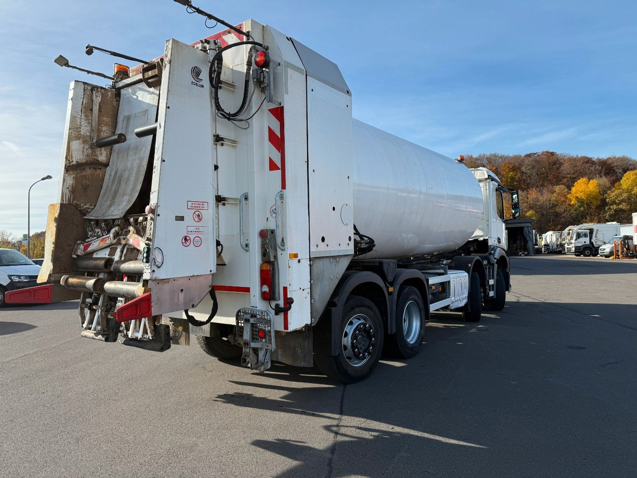 Mercedes-Benz Arocs 3236 8x2 Faun Rotopress 525 C Delta Lift - شاحنة النفايات: صورة 3 Mercedes-Benz Arocs 3236 8x2 Faun Rotopress 525 C Delta Lift - شاحنة النفايات: صورة 3