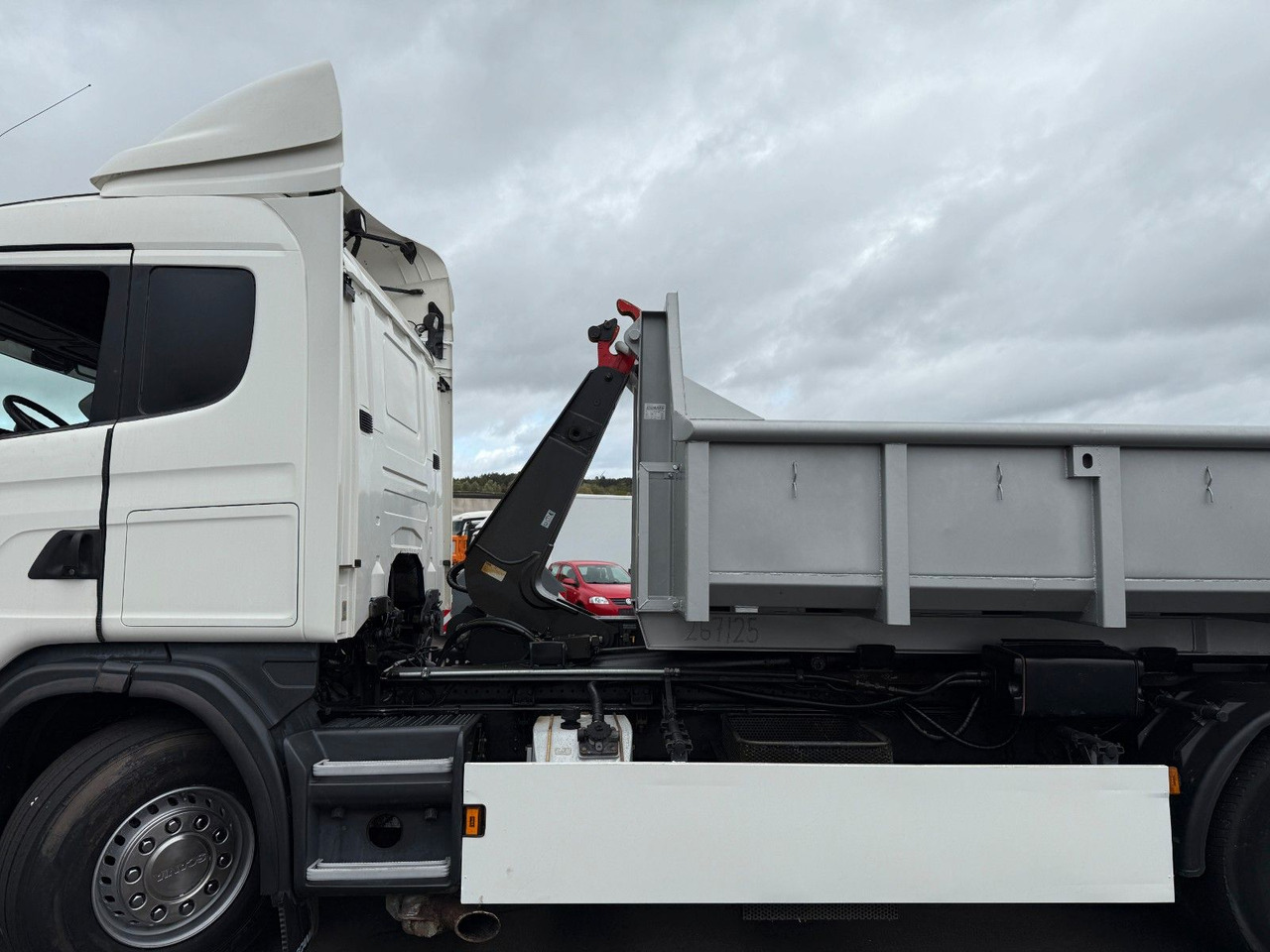 Scania G 440 LB 6x2 Knickhaken Retarder, Klima - شاحنة ذات خطاف: صورة 4 Scania G 440 LB 6x2 Knickhaken Retarder, Klima - شاحنة ذات خطاف: صورة 4