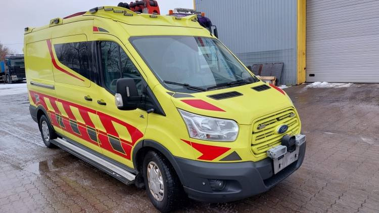 FORD TRANSIT 2,0TDI AMBULANCE KLIMA 1.2018 EURO 6, 3 UNITS - سيارة اسعاف: صورة 1 FORD TRANSIT 2,0TDI AMBULANCE KLIMA 1.2018 EURO 6, 3 UNITS - سيارة اسعاف: صورة 1