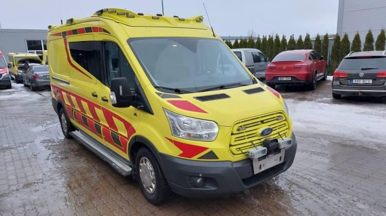 FORD TRANSIT 2,0TDI AMBULANCE KLIMA 12.2018 EURO 6, 3 UNITS - سيارة اسعاف: صورة 1 FORD TRANSIT 2,0TDI AMBULANCE KLIMA 12.2018 EURO 6, 3 UNITS - سيارة اسعاف: صورة 1