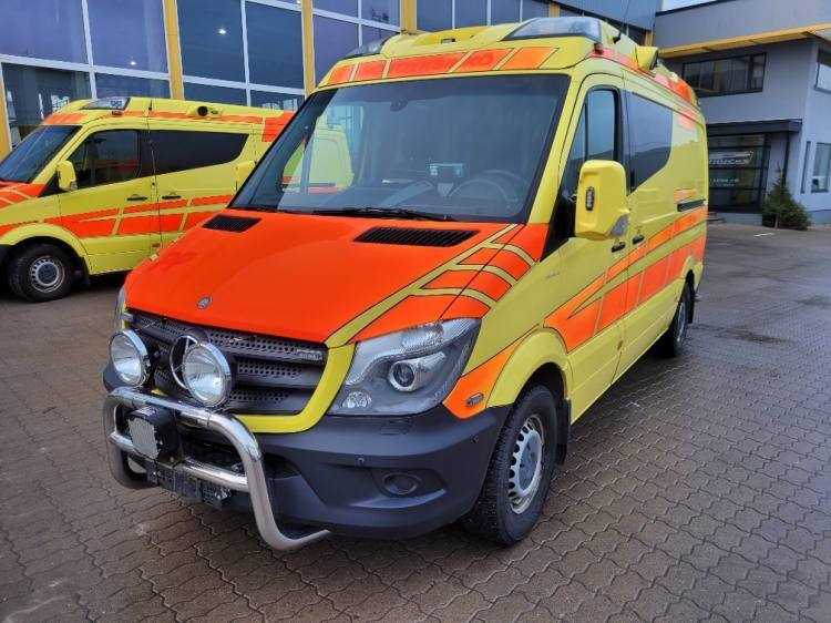 MERCEDES – BENZ SPRINTER 2.2D AMBULANCE (PROFILE) KLIMA 11.2014 EURO 5 - سيارة اسعاف: صورة 2 MERCEDES – BENZ SPRINTER 2.2D AMBULANCE (PROFILE) KLIMA 11.2014 EURO 5 - سيارة اسعاف: صورة 2