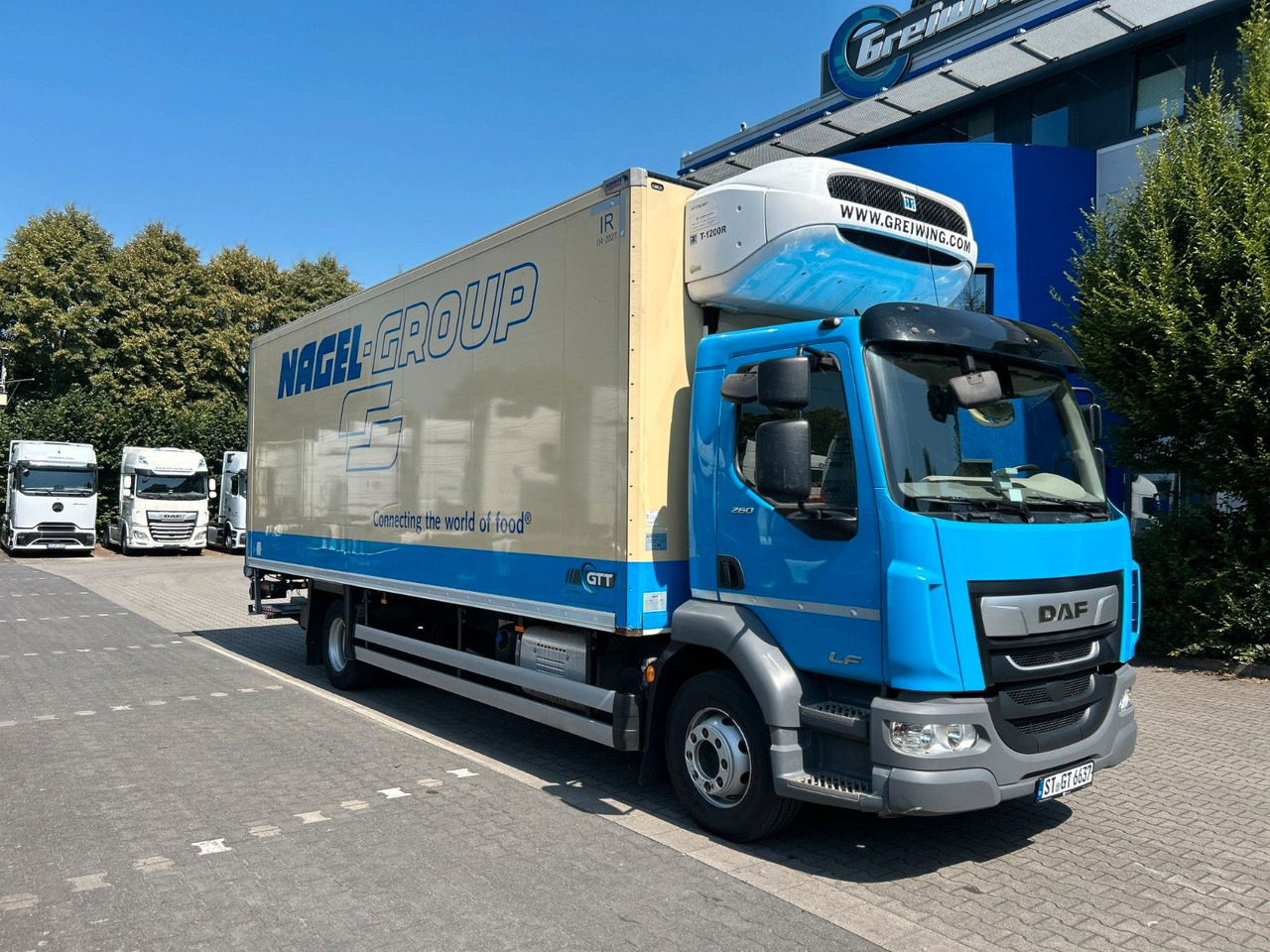 DAF LF 260 FA 16 t, TK T-1200R-50 Monotemp. - شاحنة الفريزر: صورة 1 DAF LF 260 FA 16 t, TK T-1200R-50 Monotemp. - شاحنة الفريزر: صورة 1