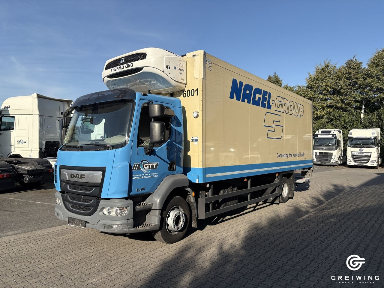 DAF LF 290 FA 16 to. Monotemp. TK T1200 - شاحنة الفريزر: صورة 1 DAF LF 290 FA 16 to. Monotemp. TK T1200 - شاحنة الفريزر: صورة 1