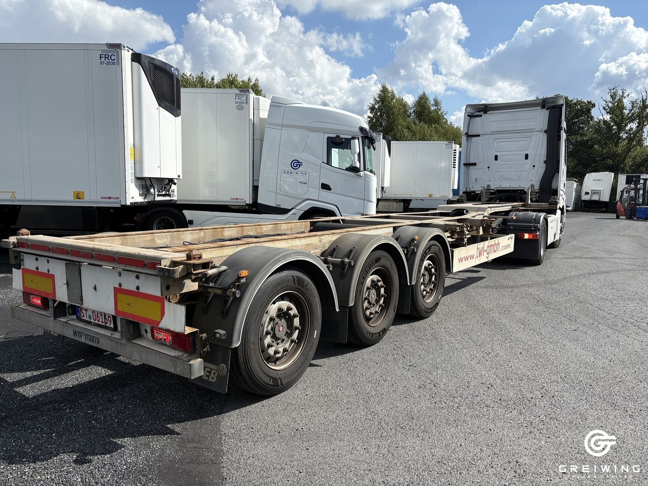 Web-Trailer LPRS 24 20/30/40/45 - نصف مقطورة لنقل الحاويات: صورة 2 Web-Trailer LPRS 24 20/30/40/45 - نصف مقطورة لنقل الحاويات: صورة 2