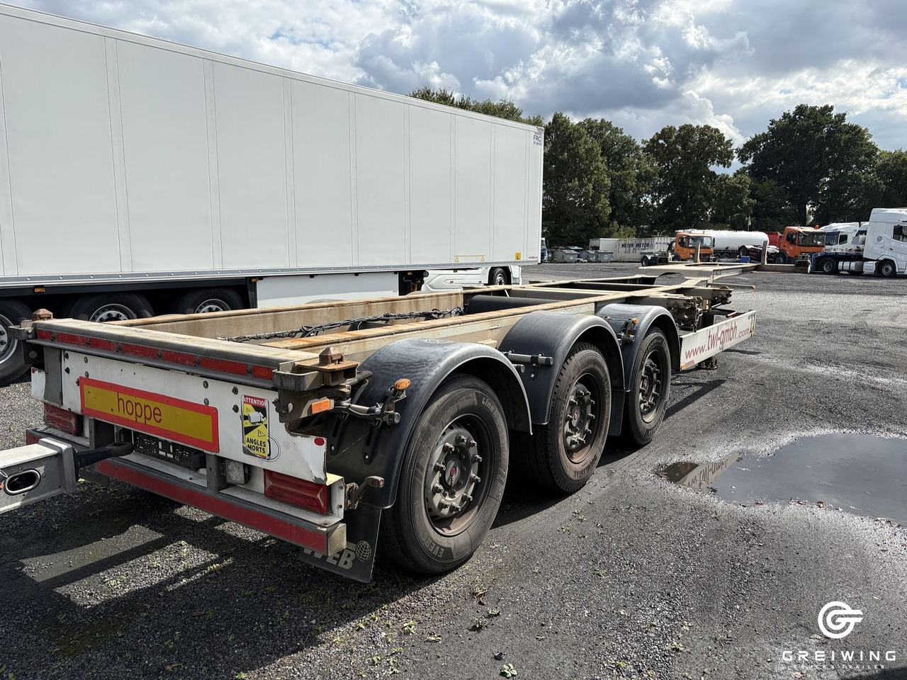 Web-Trailer LPRS 24 20/30/40/45 - نصف مقطورة لنقل الحاويات: صورة 3 Web-Trailer LPRS 24 20/30/40/45 - نصف مقطورة لنقل الحاويات: صورة 3